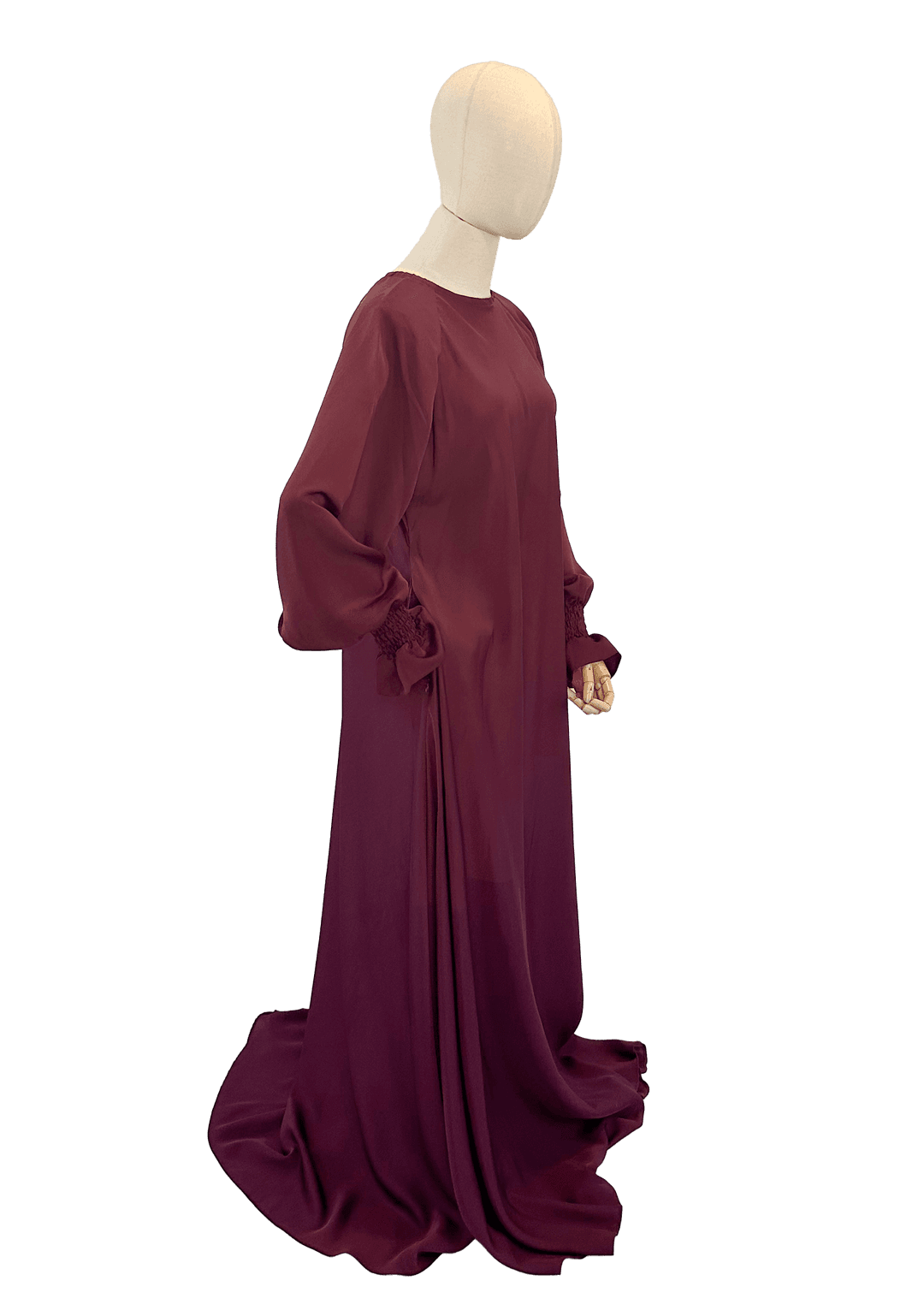 Modestly Umbrella Abaya - Boysenberry