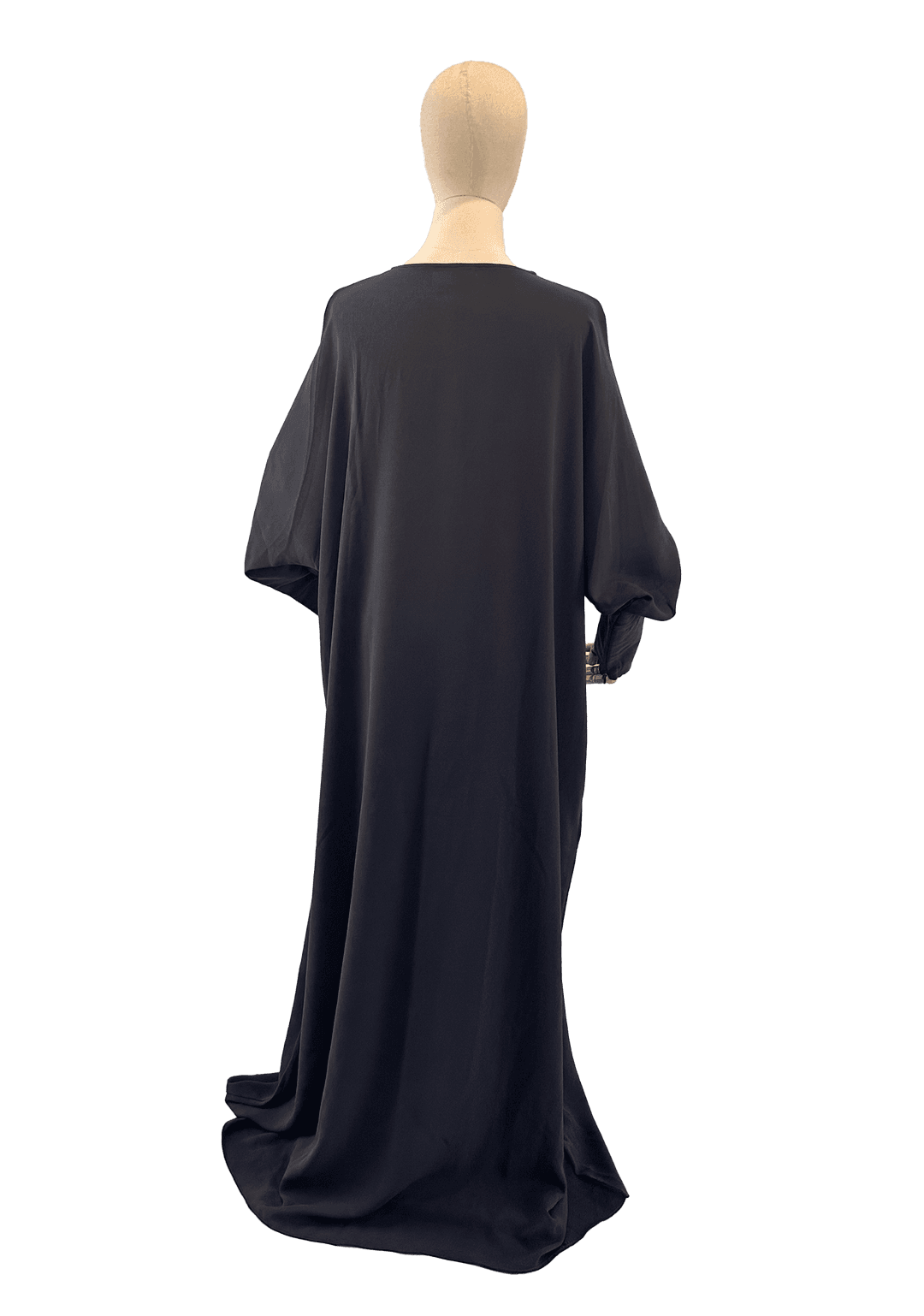 Zidni Bisht Abaya - Dark Grey
