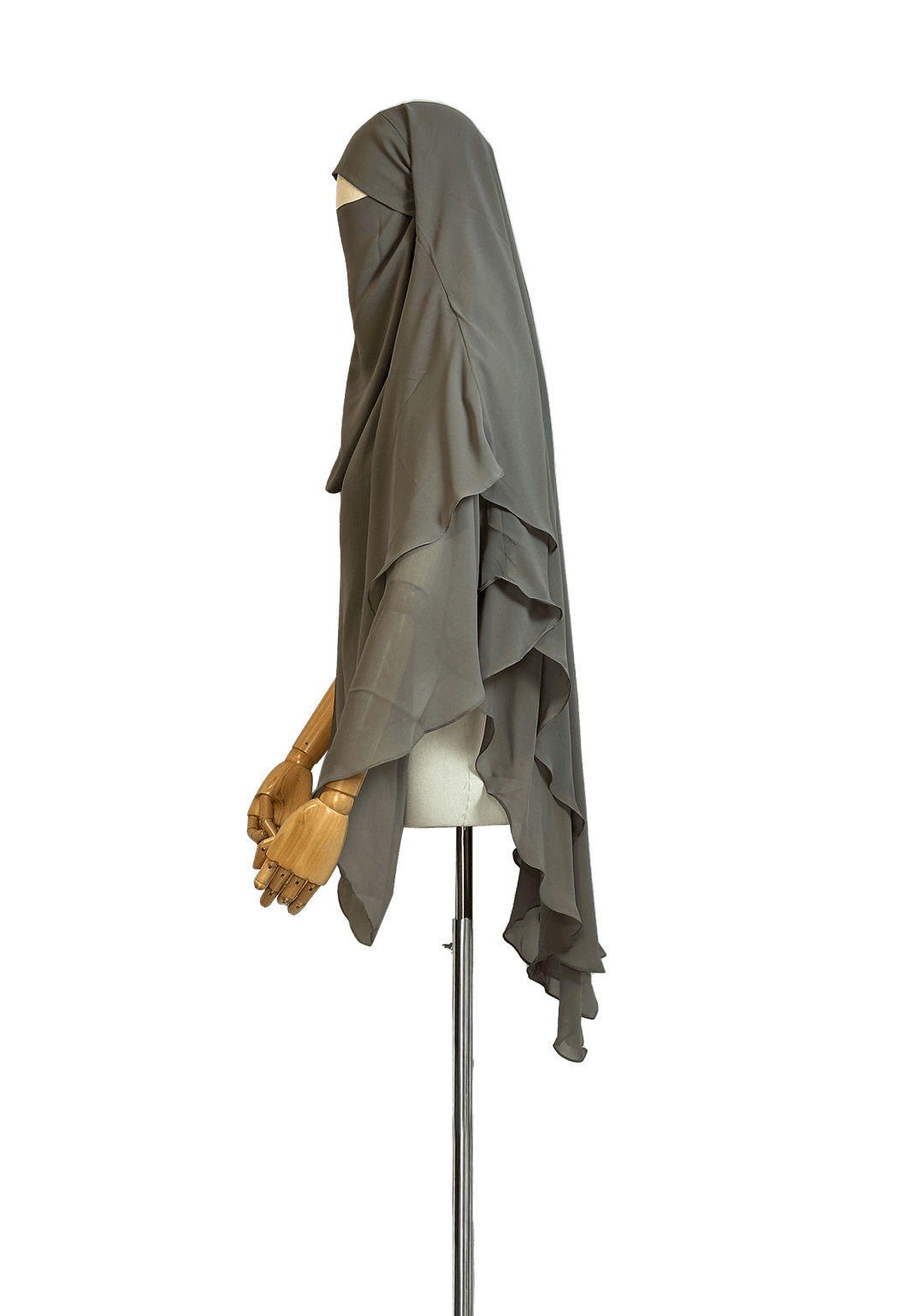 Nusaybah Khimār Silver Sage M profile