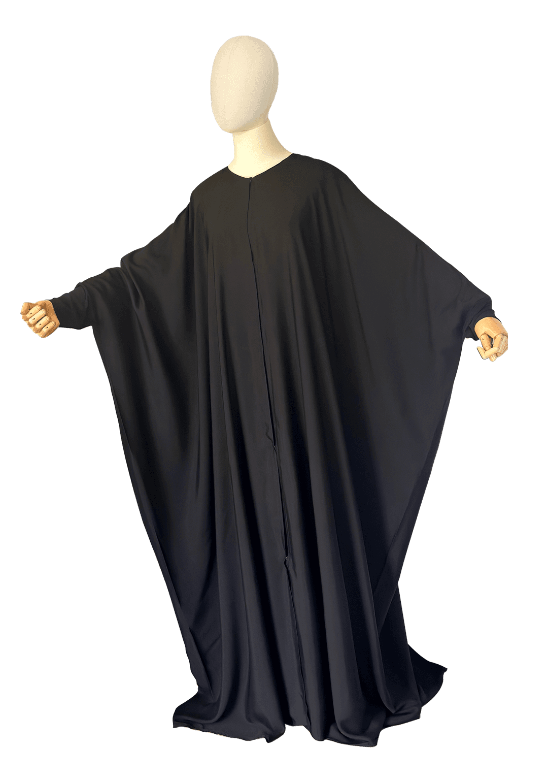 Safiyyah Saudi Button-down Abaya - Onyx