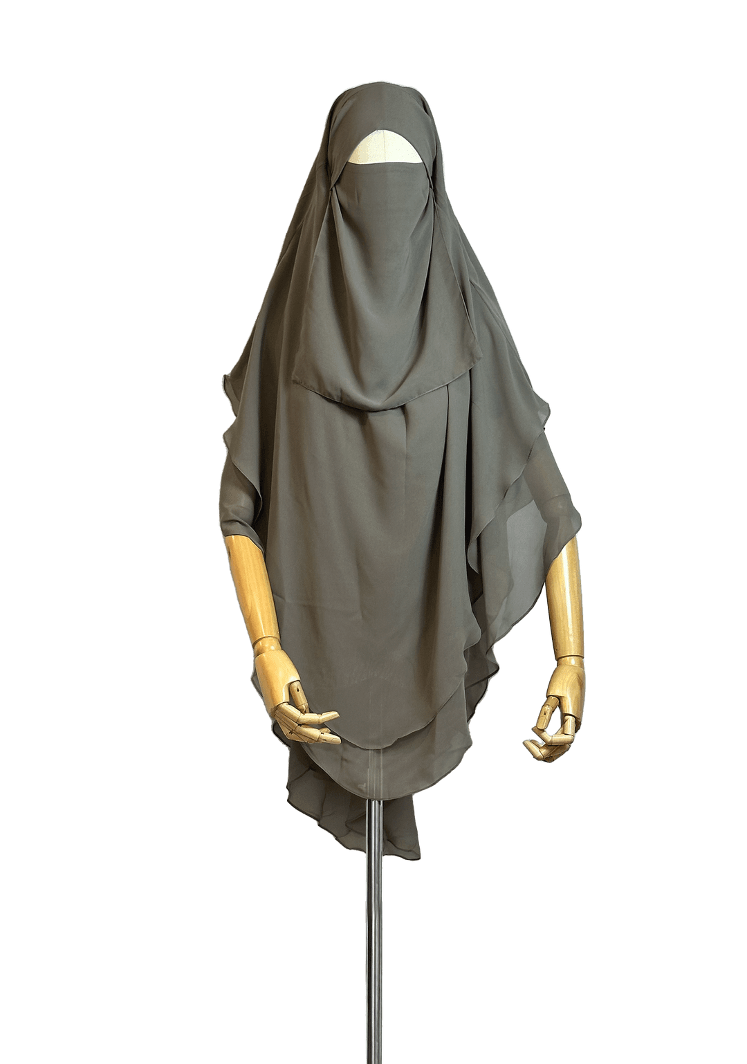 Nusaybah Khimār Silver Sage M