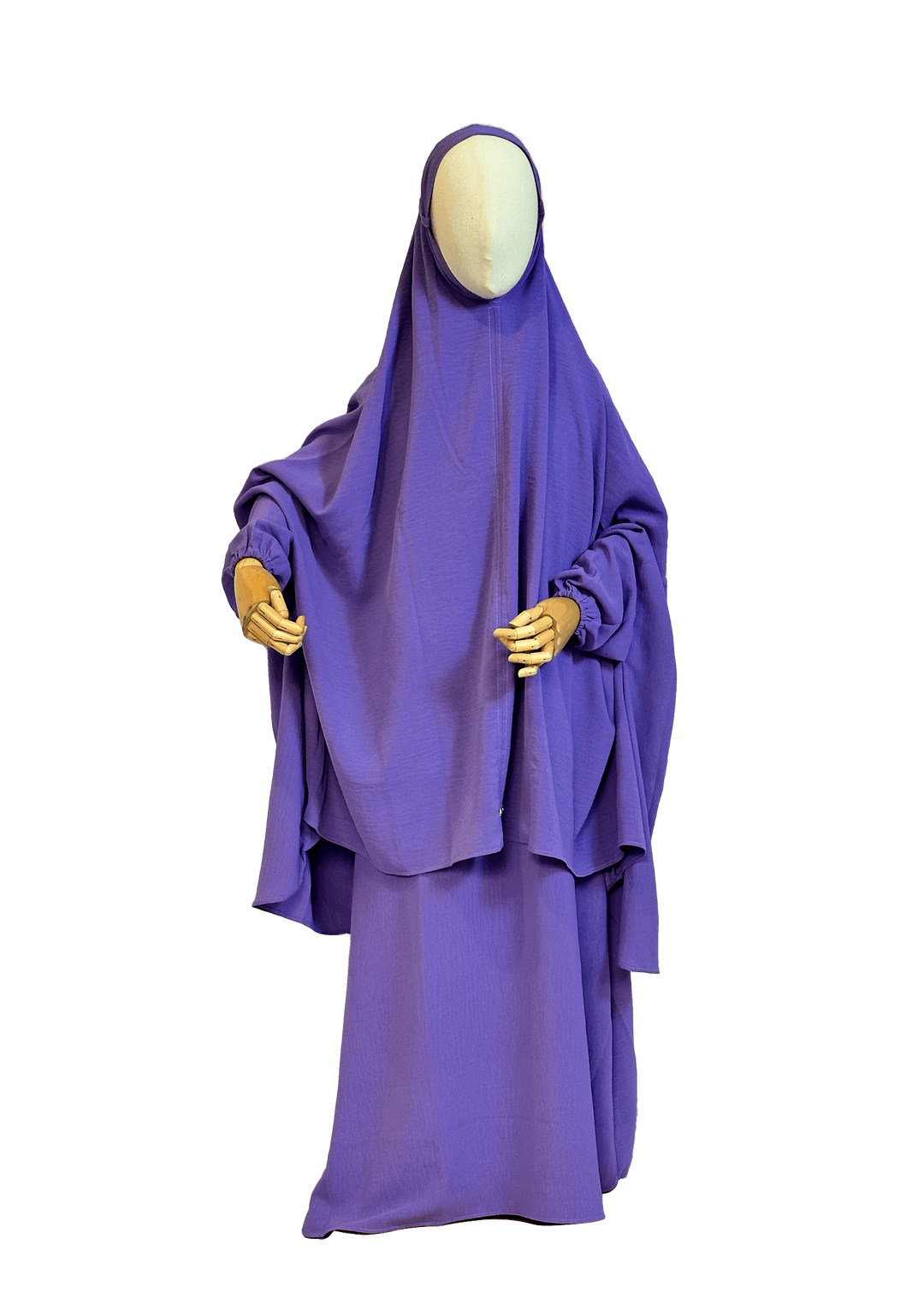Luthia 2pc Jilbab - Light Purple