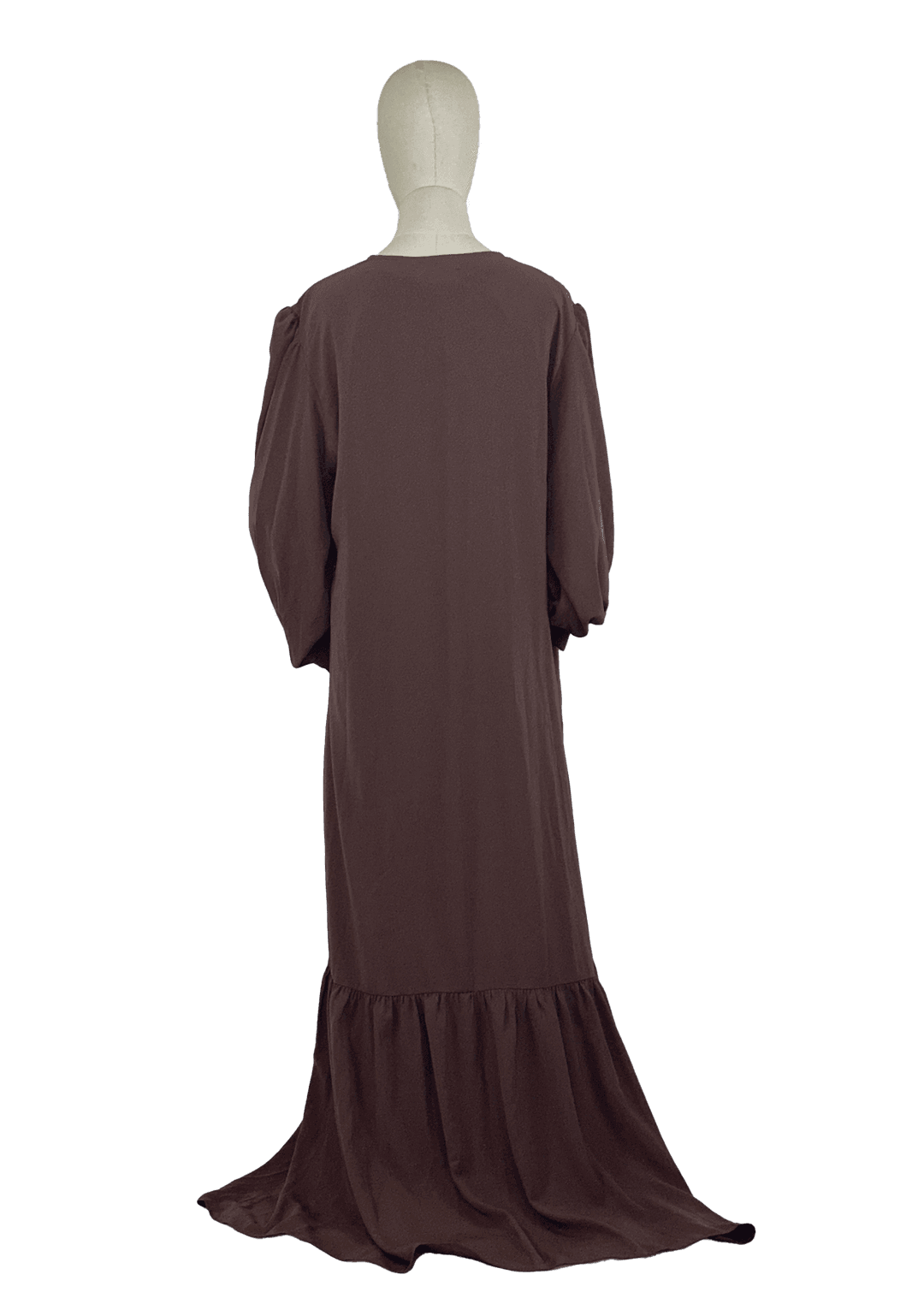 Jamia Fishtail Abaya - Choco Milo