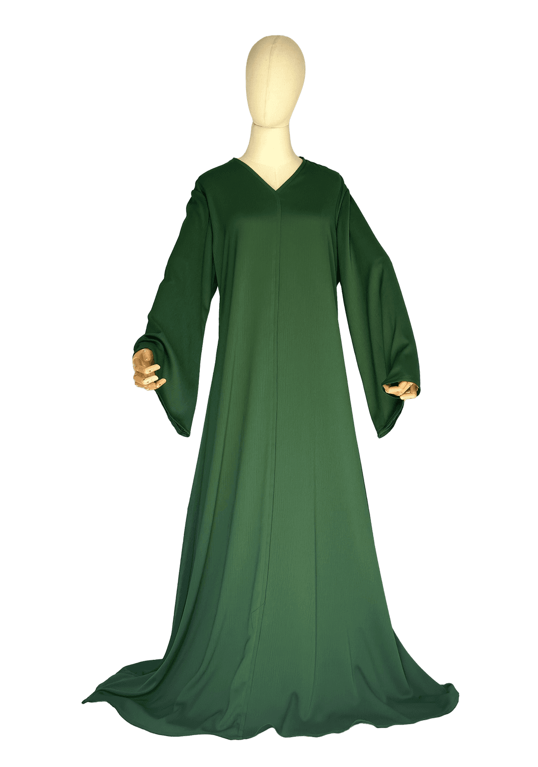 Kīmono Textured Abāya - Ocean Green