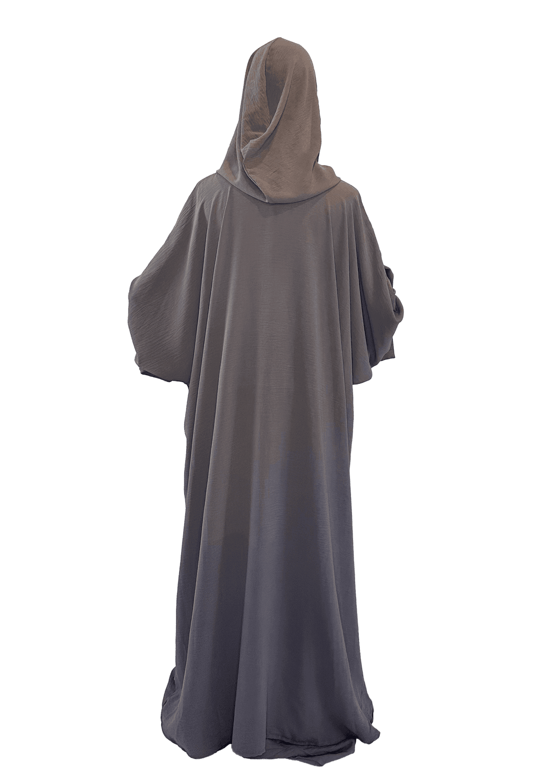 Giza 2pc HighLow Jilbab - Light Grey