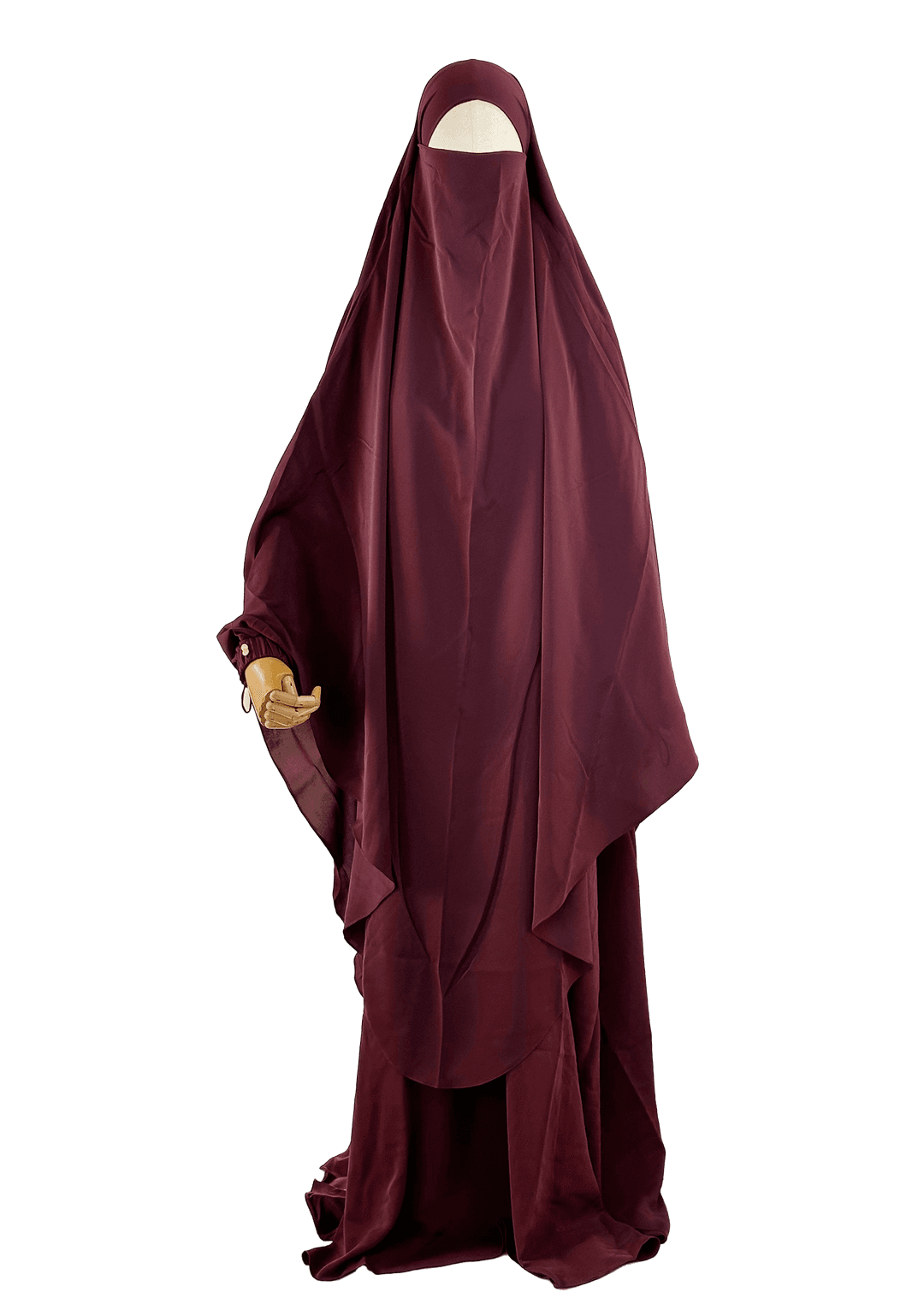 Byanca 2pc Jilbab - Maroon