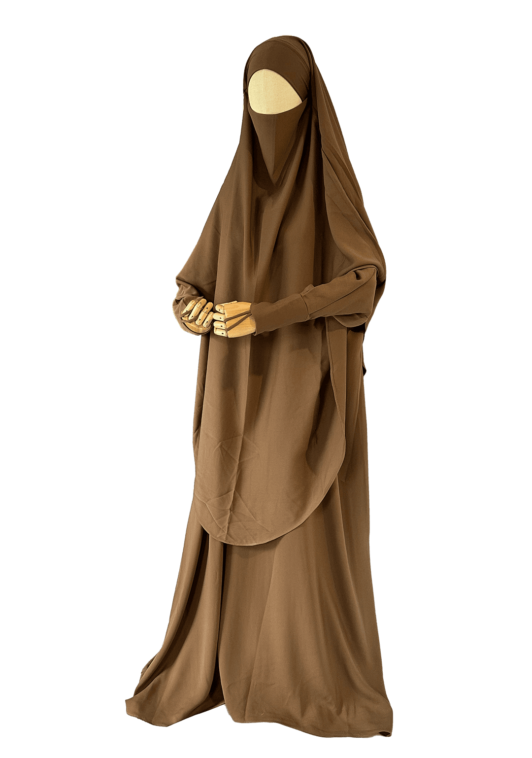 Tajun 2pc Abaya Set - Choco