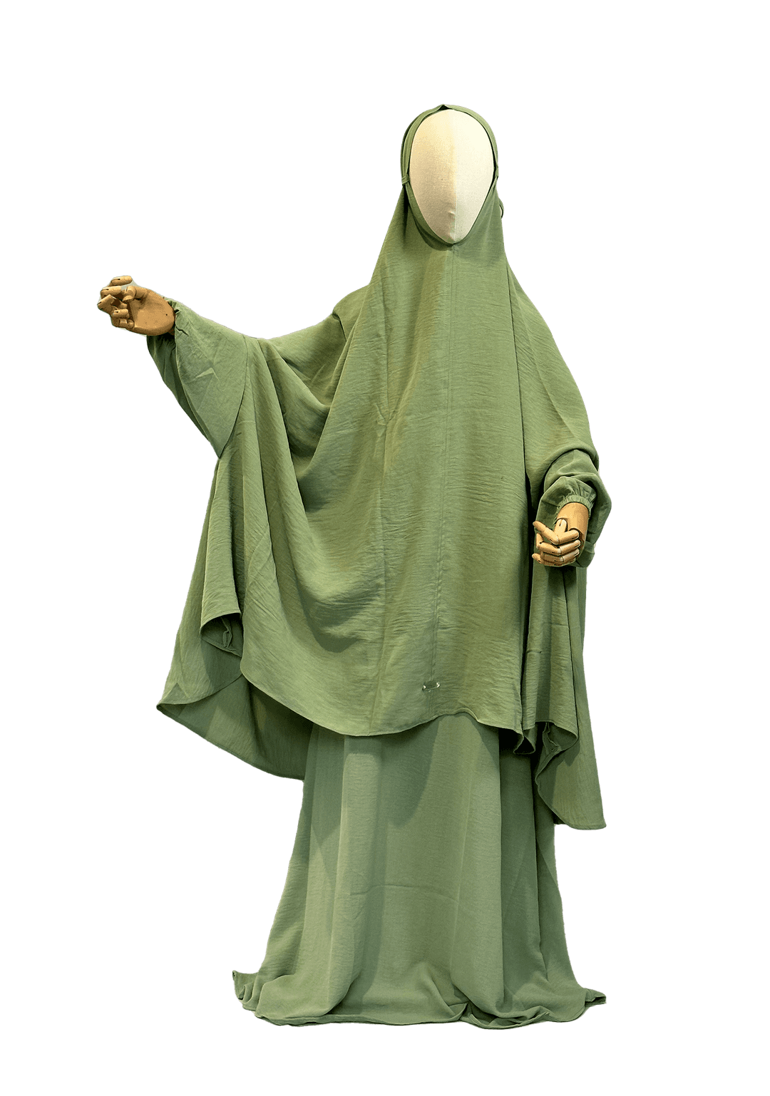 Luthia 2pc Jilbab - Sage