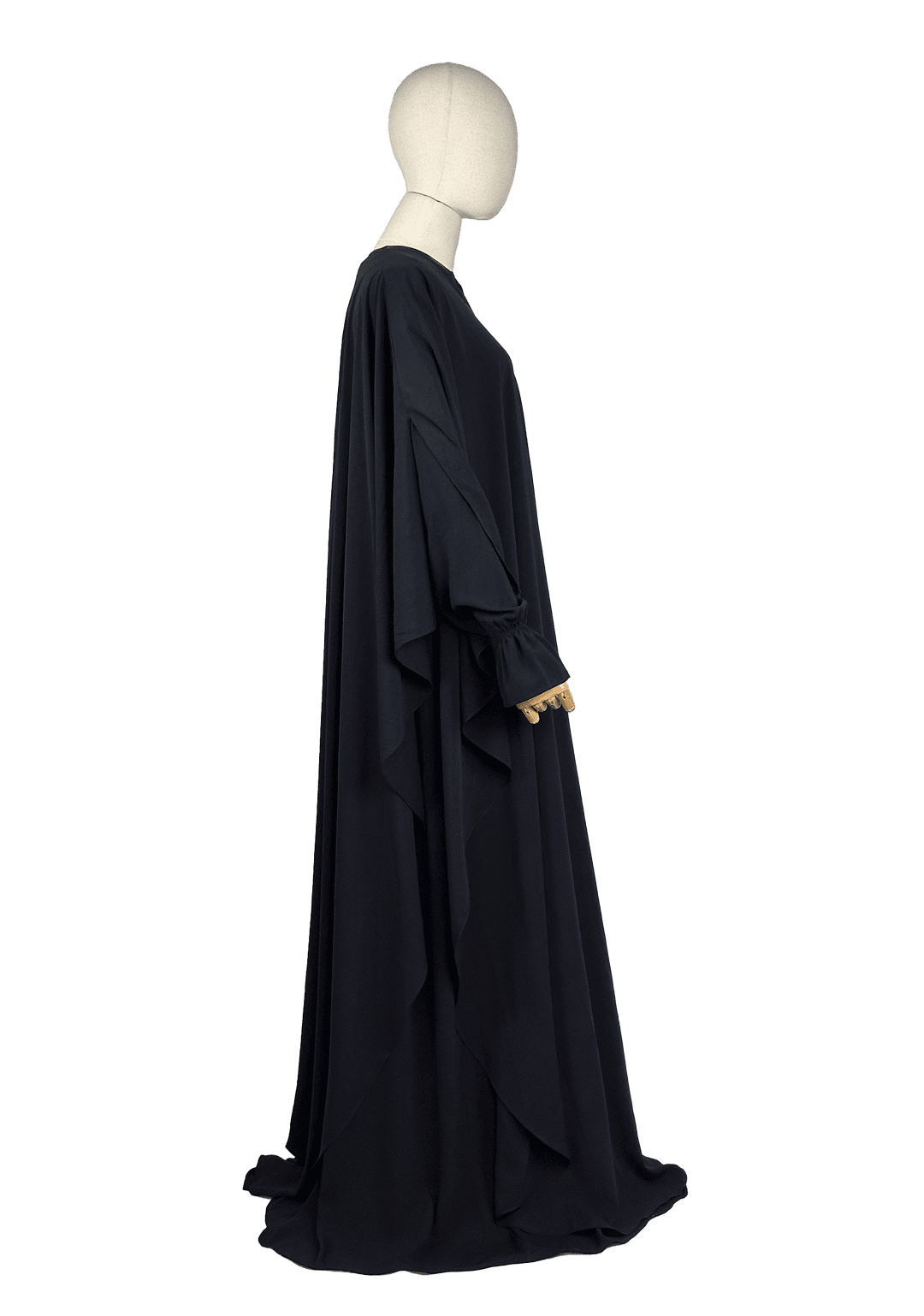 Yasmin 2pc Abaya - Black