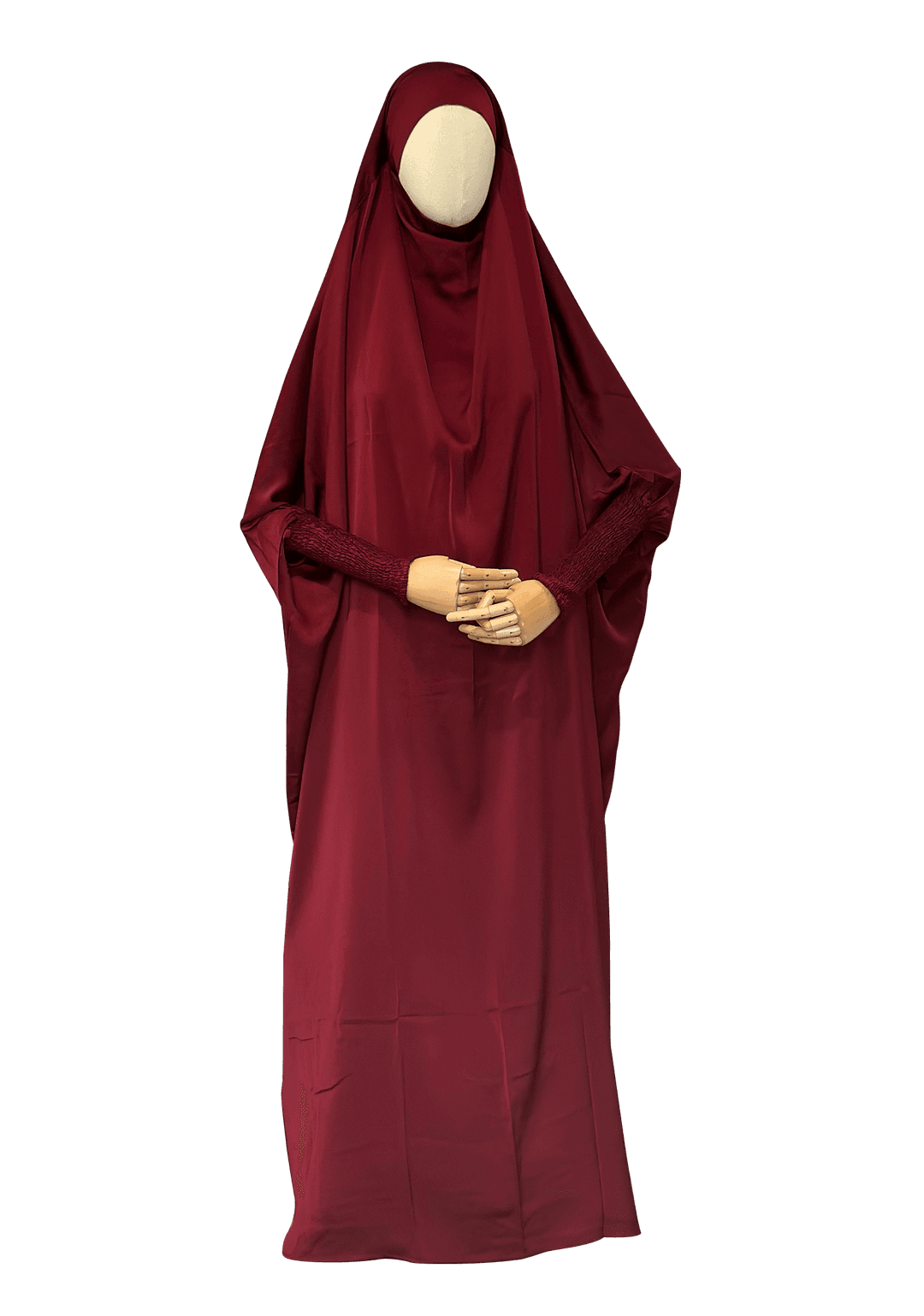 Aisha Jilbab Classic - Merlot