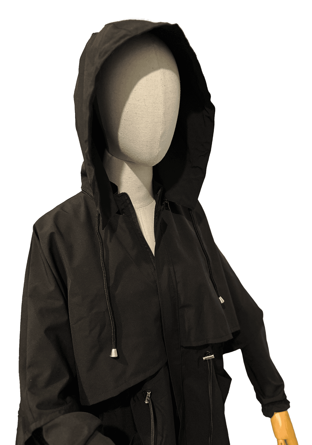 Modern Raincoat - Black