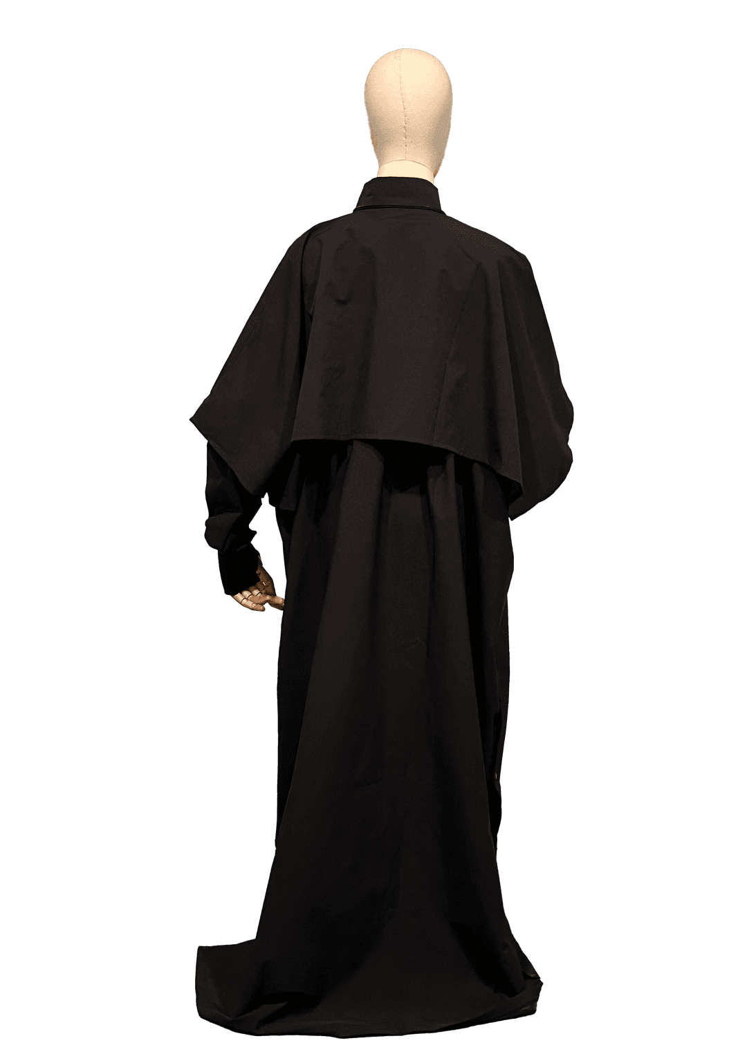 Modern Raincoat Modest Sleeve - Black