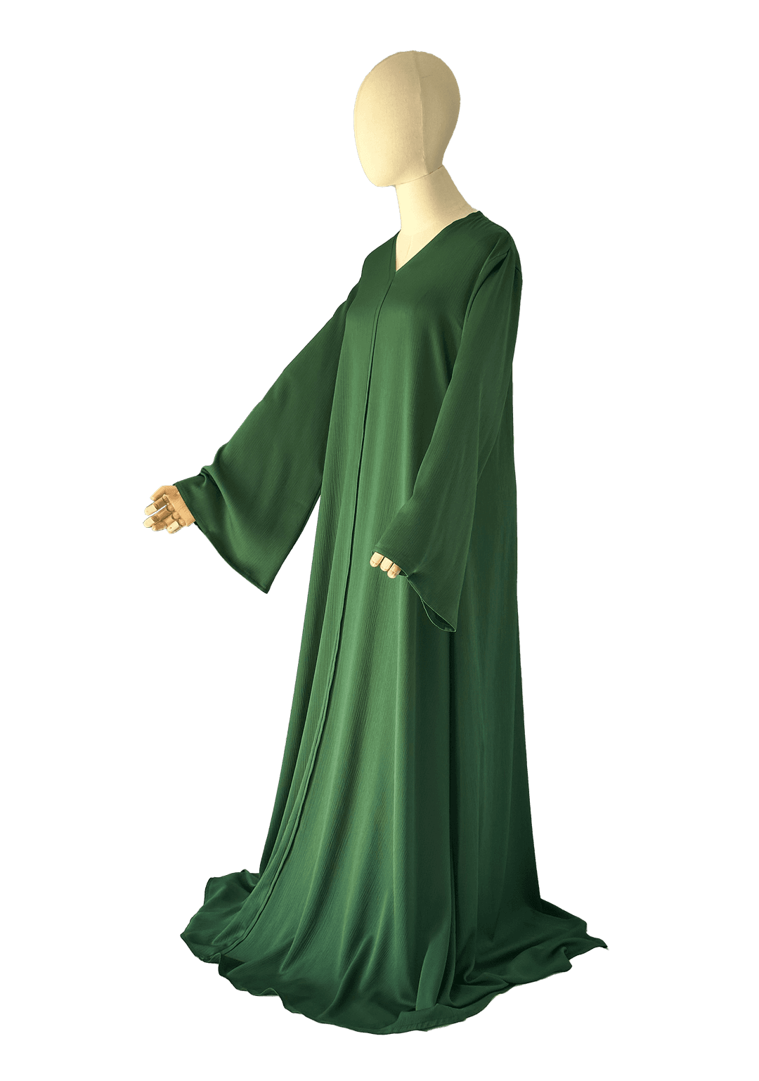 Kīmono Textured Abāya - Ocean Green