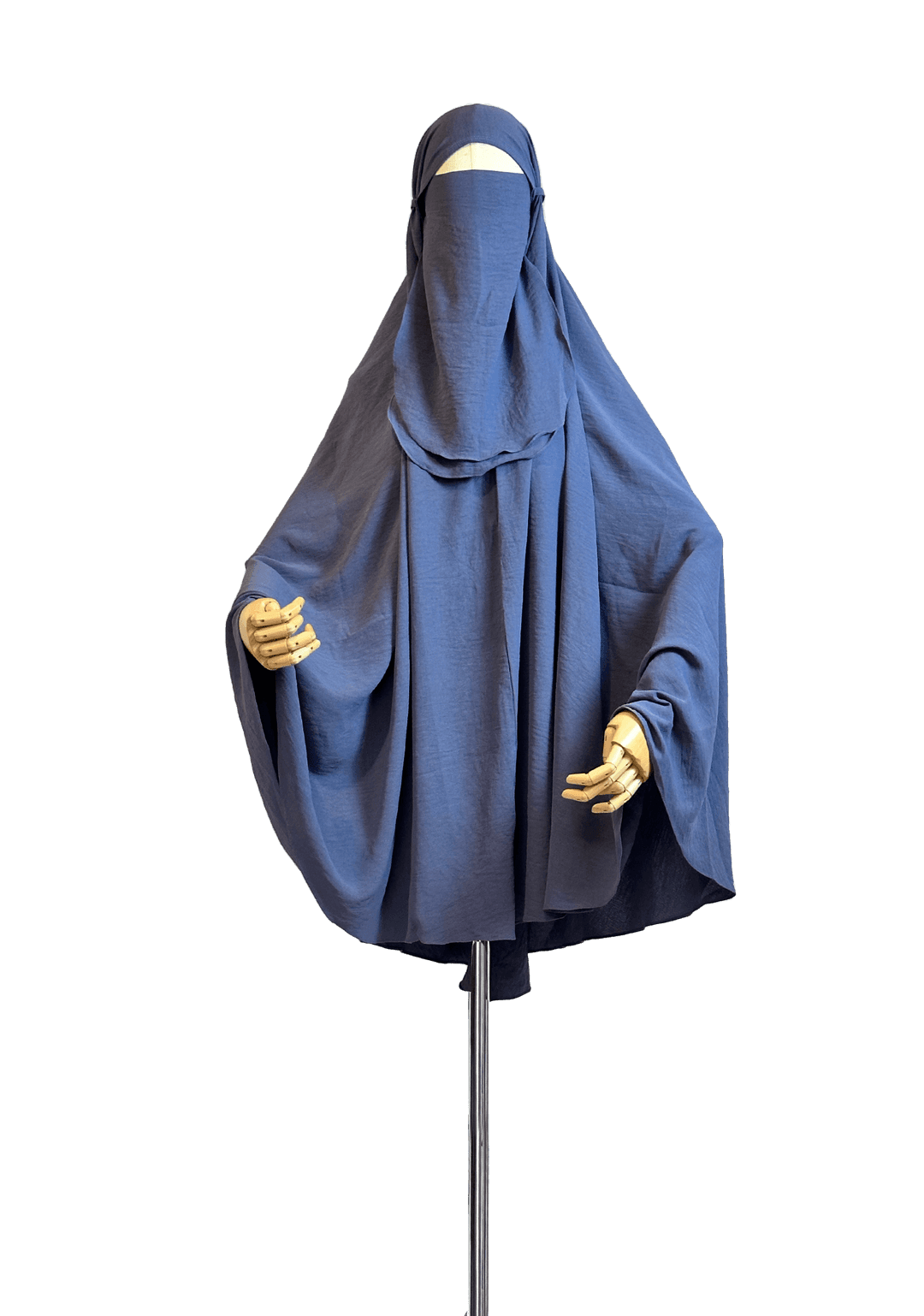 Asmaa Soft Crinkle Khimār - Periwinkle