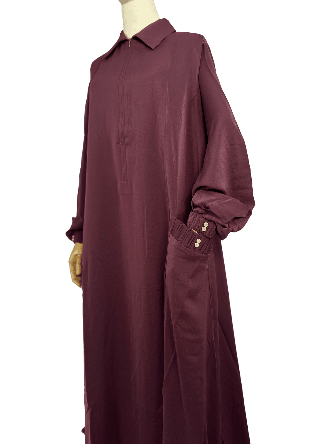 Byanca 2pc Jilbab - Maroon