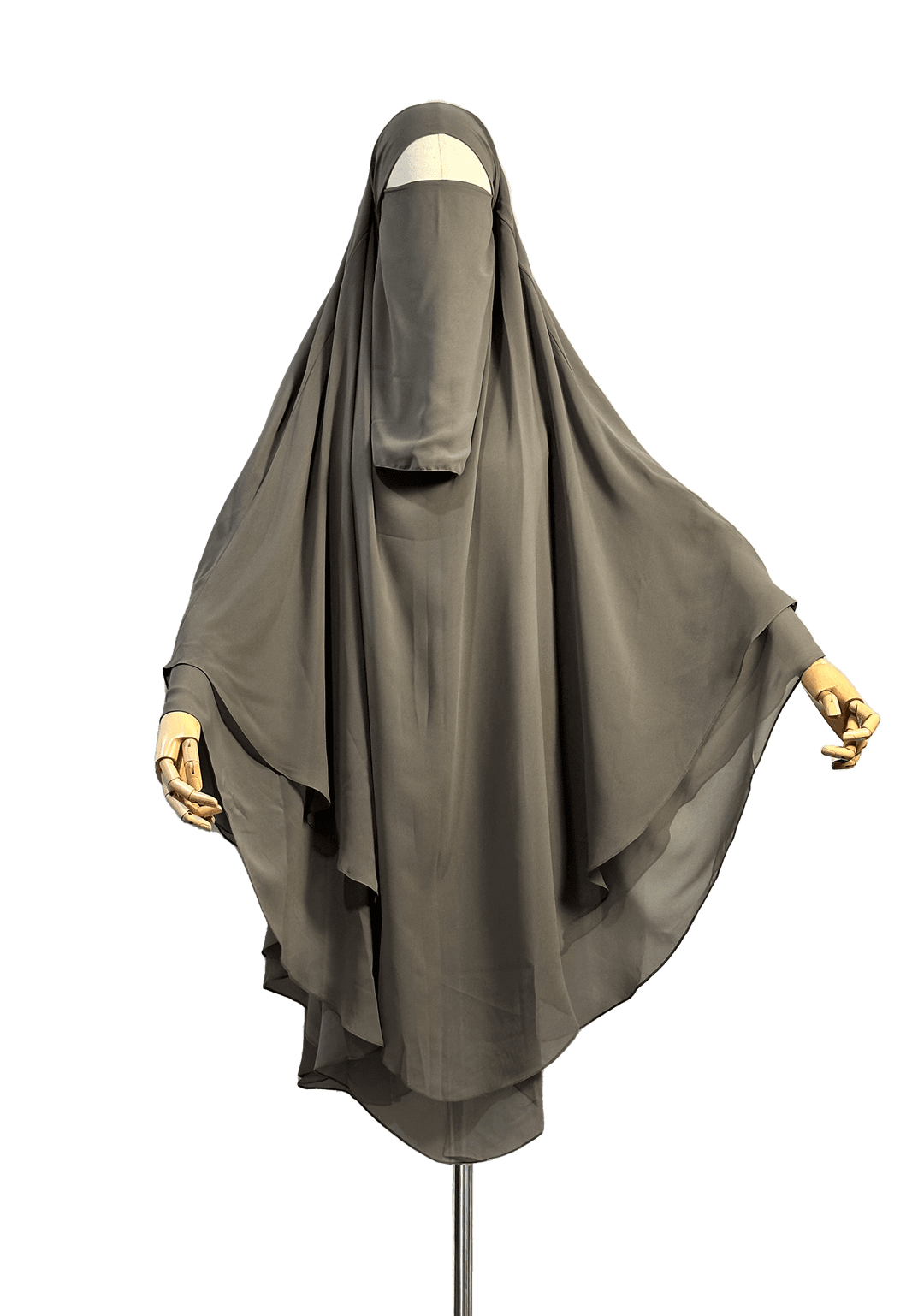 Nusaybah Khimār Silver Sage XL